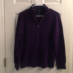Boys Polo QuarterZip Sweater